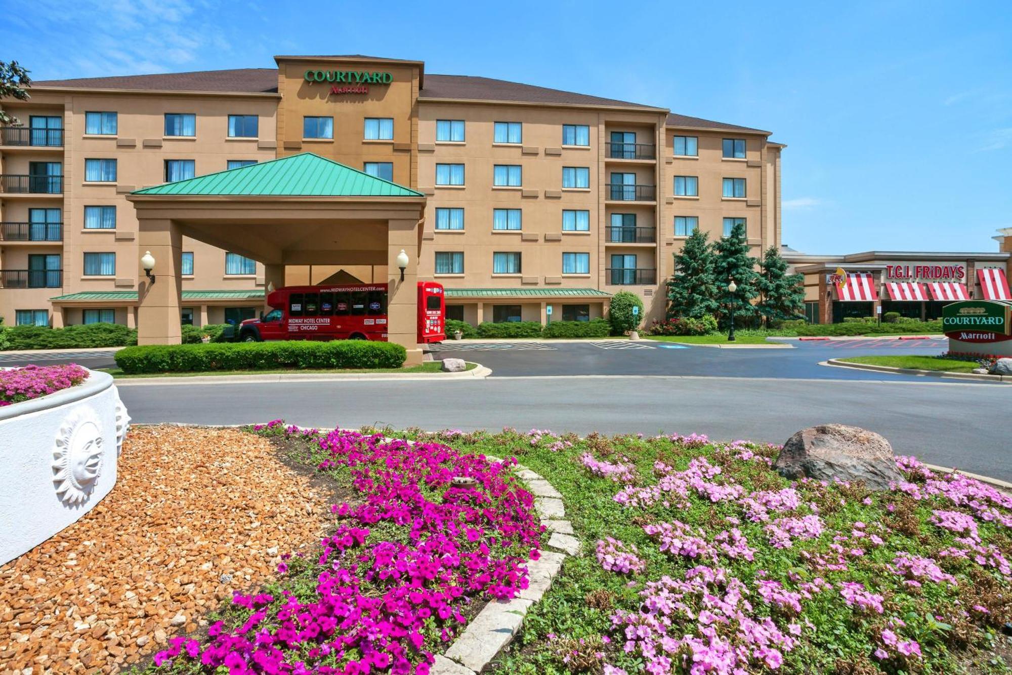Hotel Courtyard Chicago Midway Airport Bedford Park Exterior foto